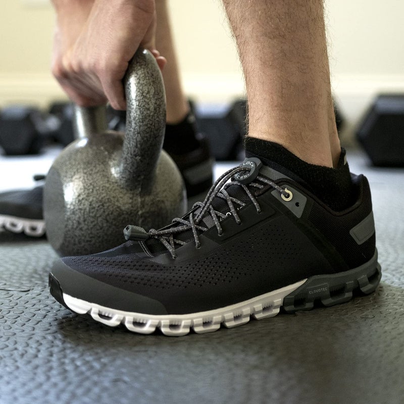 LOCK LACES أربطة حذاء قفل - مقاس واحد يناسب الجميع - أربطة حذاء مرنة بدون ربط للأطفال والبالغين مثالية للأحذية الرياضية، الجري والأحذية الرياضية - Image 4